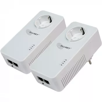 Powerline-sovitin ALLNET ALL1681205v2 1200 Mbit/s 2 kpl:n pakkaus (nippu)