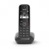 Analogi-/DECT-puhelin Gigaset AS690 numeronäyttö langaton käsiluuri musta