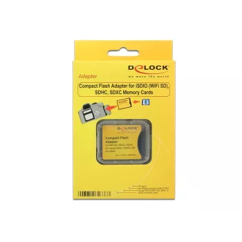 Flash-muistikorttisovitin DeLOCK 62637