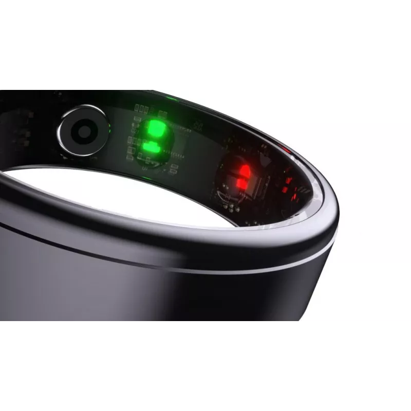 Älysormus Manta SR01BK-57 Black, syke ja veren happi, IP68