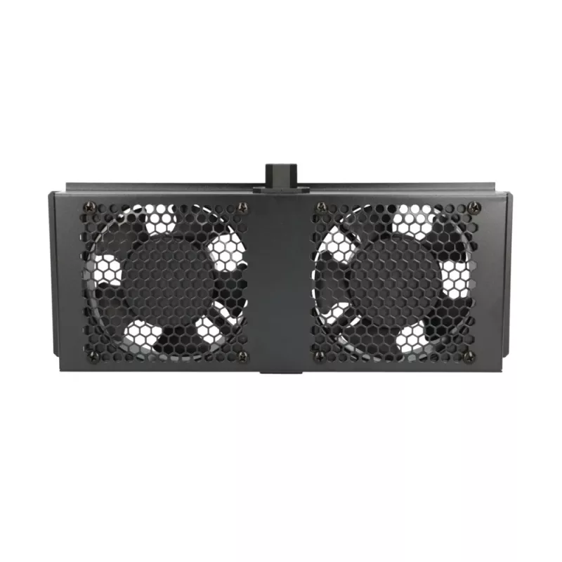 Jäähdytystuuletin Extralink 2 FANS ROOF COOLING UNIT 220V AC musta metalli