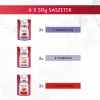 GOURMET Mon Petit Meat Mix - märkäruoka kissoille - 6 x 50 g