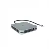 DICOTA D32057 USB Type-C -keskitin 10000 Mbit/s hopea