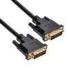 Akyga AK-AV-02 DVI-I Dual-Link-kaapeli, 24+5-pinninen, 1,8 m, musta