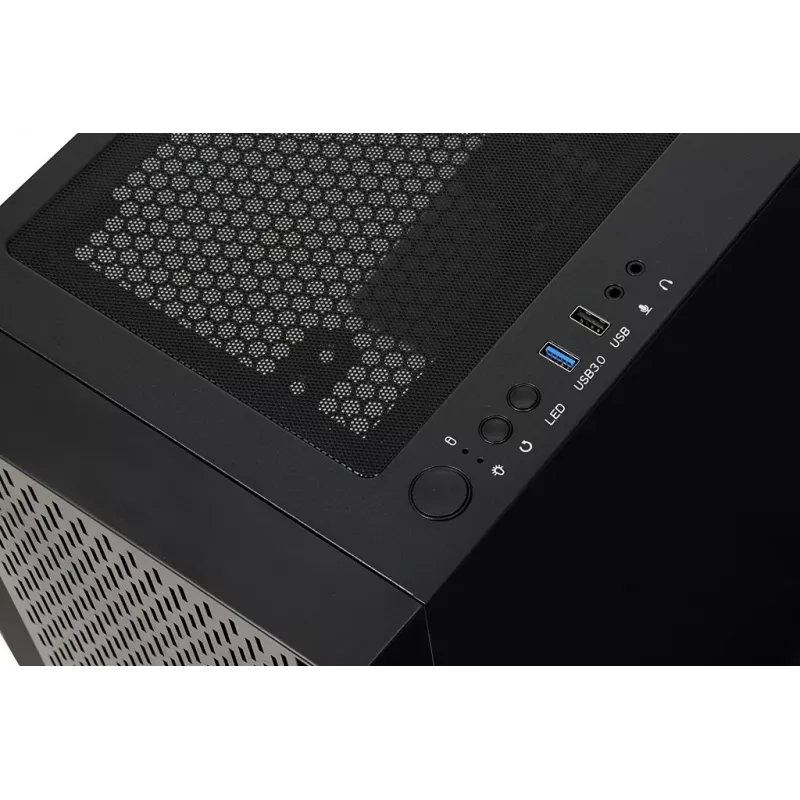 iBox CETUS 903 Midi Tower musta