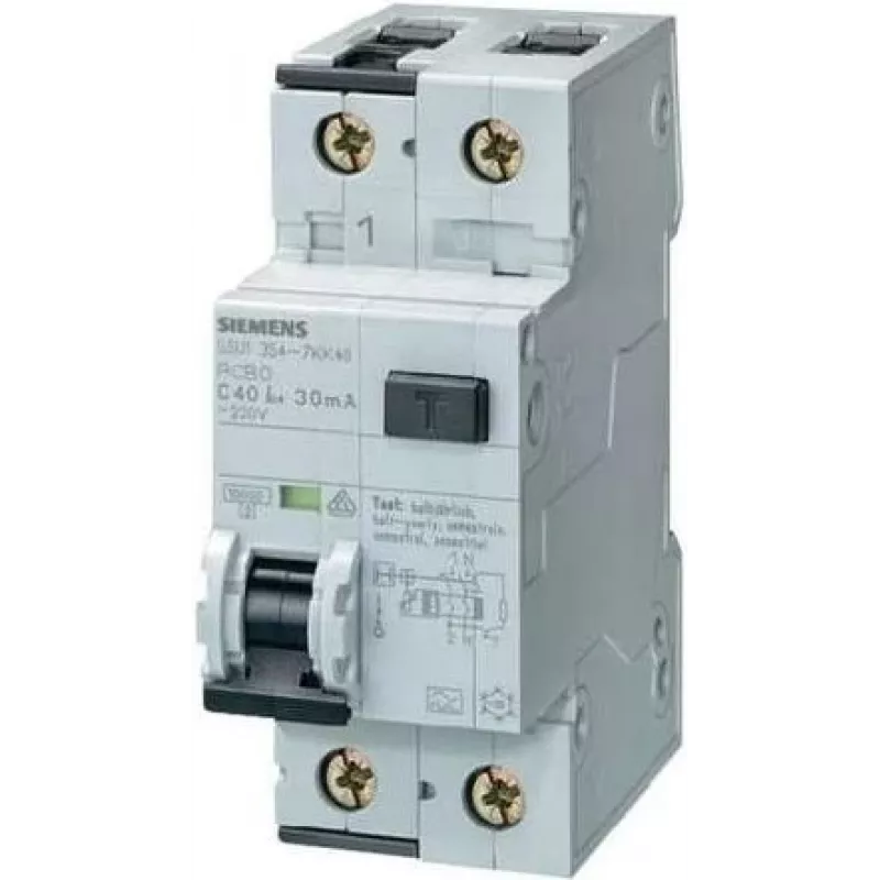 Siemens vikavirtasuojakytkin 10 A 230 V 5SU1356-7KK10 (5SU1356-7KK10)
