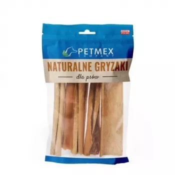 Koiran pureskelutuote PETMEX Pferdehaut 100 g – luonnollinen yhden ainesosan pureskeluherkku koirille, proteiini 80 %, rasva 4,8 %