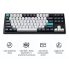 Näppäimistö langaton Q3 Max RGB/CARBON musta Q3M-M4 Keychron