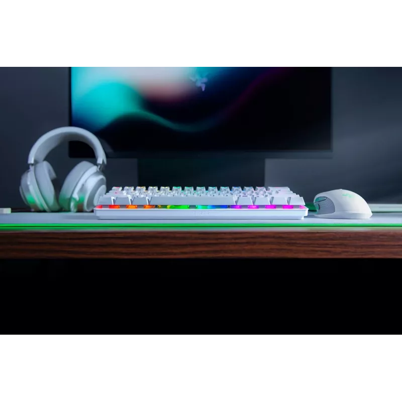 RAZER Huntsman Mini - Mercury Edition - Purple Switch - US-Layout näppäimistö