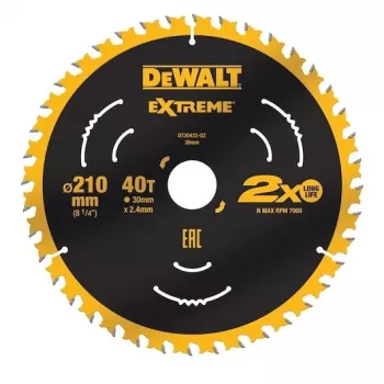 Pyörösahanterä DeWALT DT20433-QZ 1 kpl