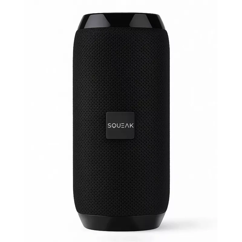 Kannettava Bluetooth-stereokaiutin SQUEAK SQ1008 — 14W RMS, Bluetooth 5.3, 1200 mAh, IPX4, FM, LED, AUX, USB
