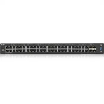 Zyxel XGS2210-52 hallittu L2 Gigabit Ethernet (10/100/1000) 1U musta