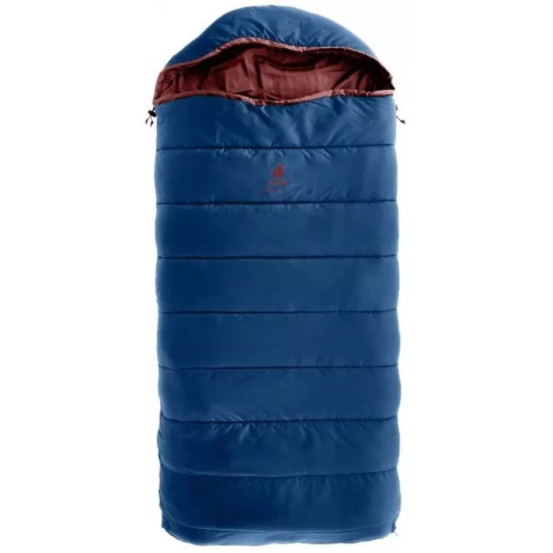 Deuter lasten makuupussi Starlight SQ (130–170 cm) - nightblue/redwood