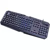 Näppäimistö SPEEDLINK LUDICIUM Gaming USB QWERTZ German musta