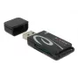 Kortinlukija DeLOCK Mini USB 2.0 SD- ja micro-SD-paikalla