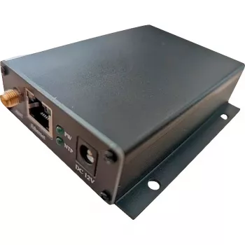 Räkkiasennettava NTP GPS -palvelin ALLNET ALL-NTP-101 1U verkon aikasynkronointiin