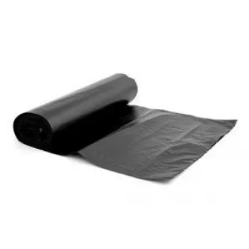 Jätesäkit, 60 l/10 kpl, LDPE, 20 mikronia, musta