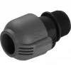 Sprinklersystem-liitin 25 mm > 1, musta liitin/harmaa