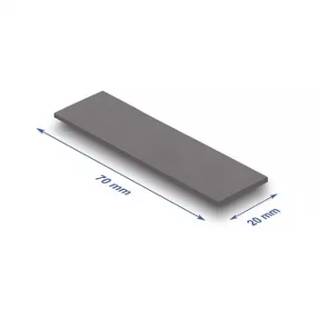 DeLOCK 18467 lämpötyyny 3,2 W/m·K harmaa 20x70x1,75 mm