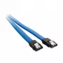 CableMod ModMesh - SATA-kaapeli - Serial ATA 150/300/600 - SATA (W) - SATA (W) - 60 cm - vaaleansininen (CM-CAB-SATA-N60KLB-R)