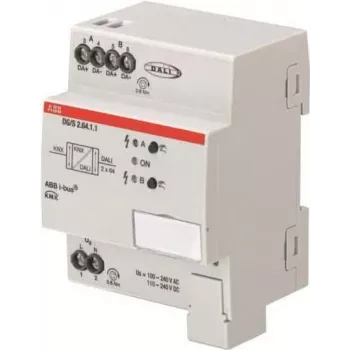 DALI-yhdyskäytävä Basic ABB DG/S2.64.1.1, 2-kanavainen liitäntä DALI-ohjaukseen
