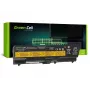 Akku Green Cell LE05 Lenovo ThinkPad T410 T420 T510 T520 W510 Edge 14 15 E525 -laitteille — 11,1V 4400mAh Li-Ion, 6 kennoa, musta