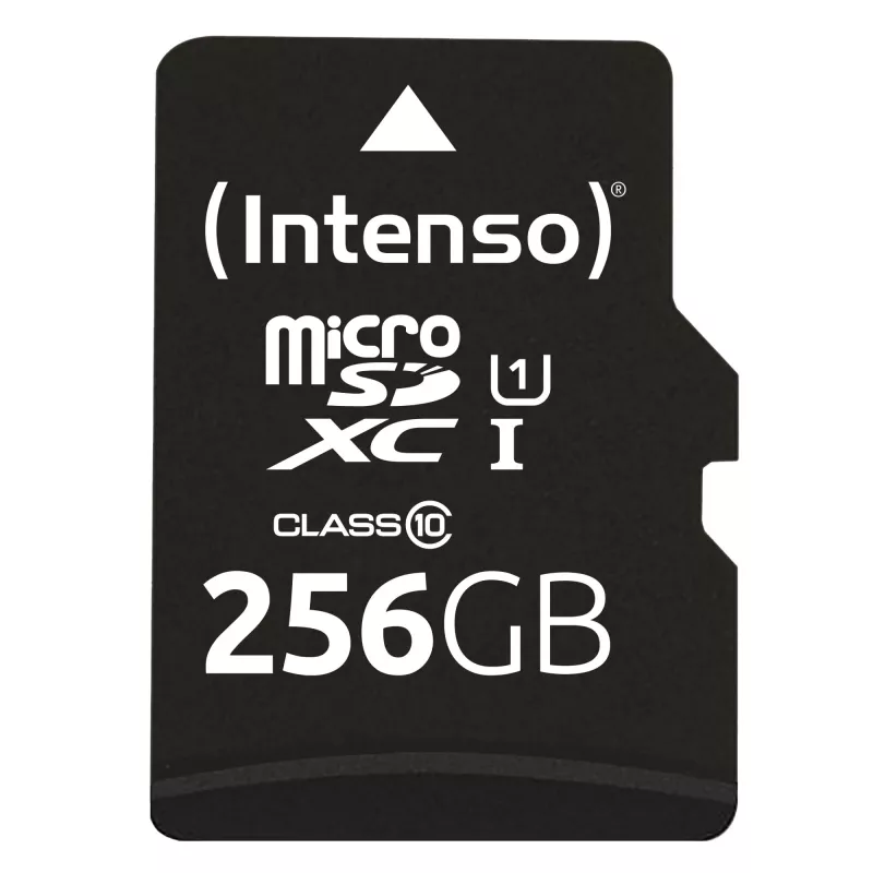 Flash-muisti Intenso 256GB UHS-I MicroSD-kortti