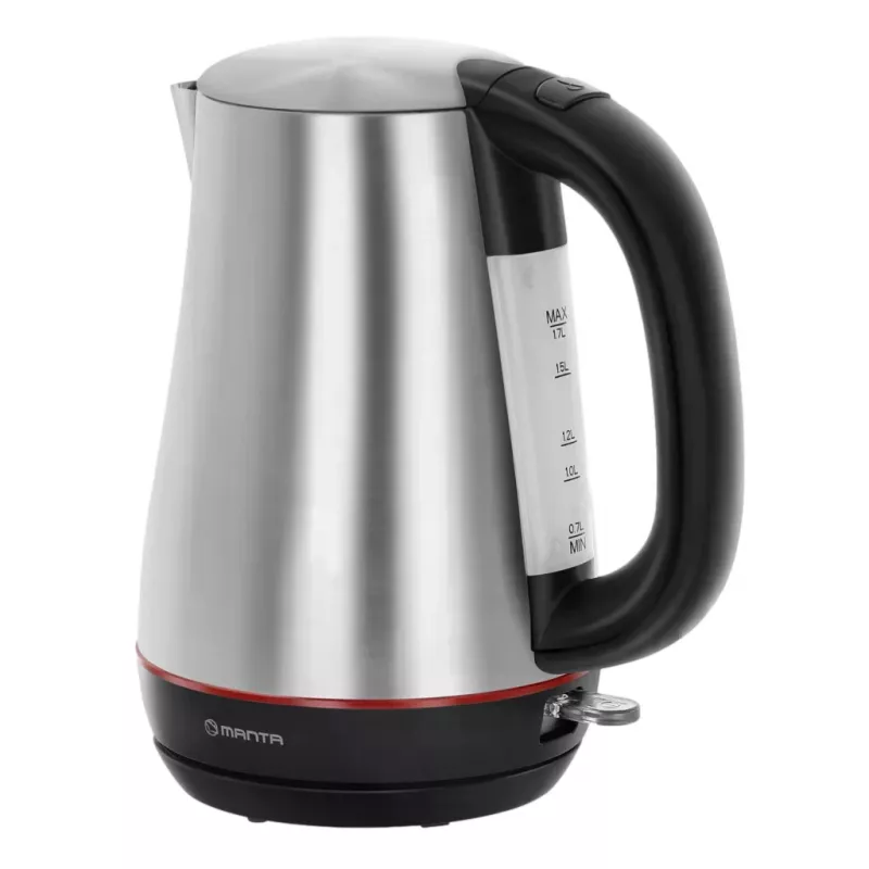 MANTA 1,7L 2200W vedenkeitin ruostumaton teräs