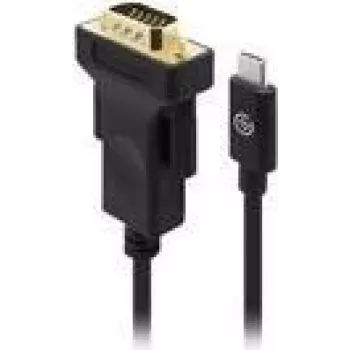 ALOGIC Elements Series - ulkoinen videosovitin - USB-C - VGA - musta - vähittäismyynti (ELUCVG-02RBLK)