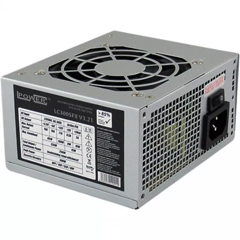 LC-Power LC-1400MI-300SFX tietokonekotelo Micro Tower musta
