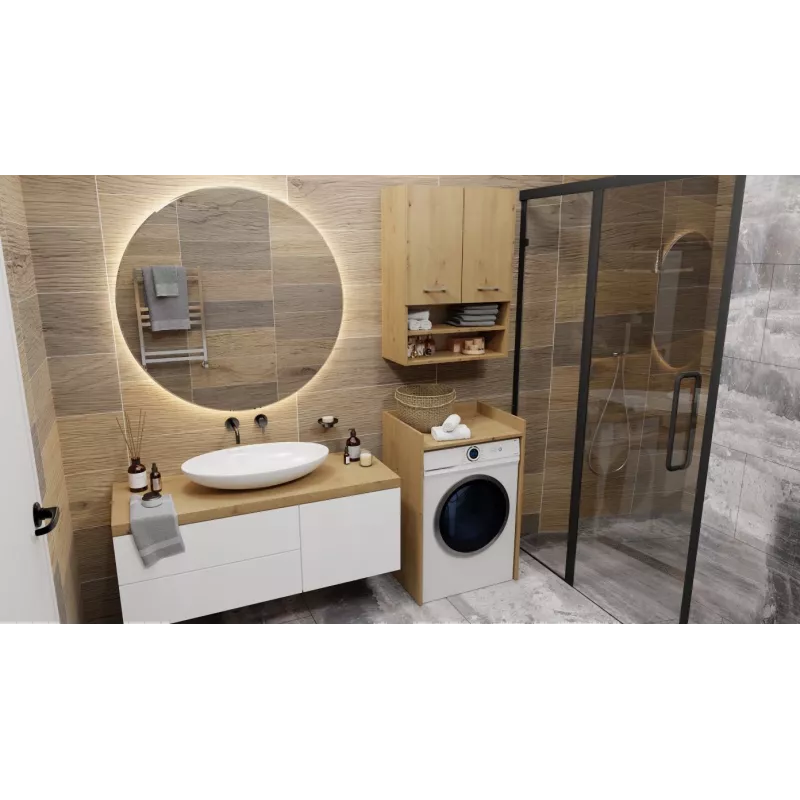 Top e Shop POLA pesuhuoneen kaappi pesukoneelle – Artisan Oak