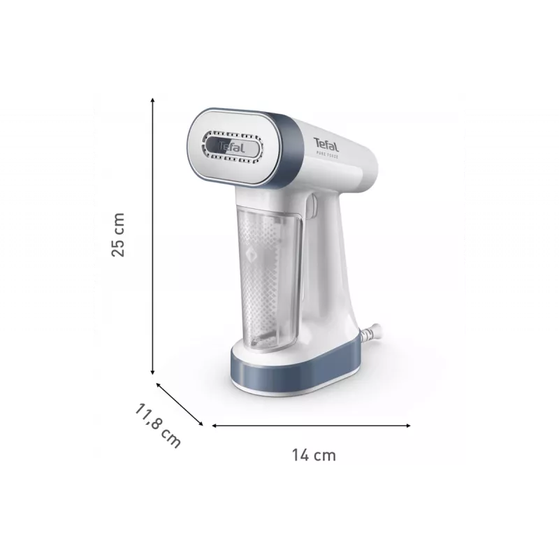 Käsikäyttöinen höyrypuhdistin Tefal DT8722E0, 1800 W, 0,18 L vesisäiliö