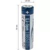 ANSMANN - akku 18650 - Li-Ion - 2600 mAh - 9,36 Wh - hopea (1307-0000)