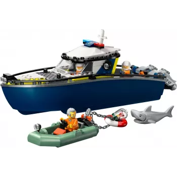 LEGO CITY 60456 Poliisiveneen takaa-ajo