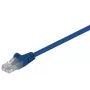 Wentronic Goobay CAT 5e -verkkokaapeli, U/UTP, sininen, 0,5 m - CCA-kuparisekoitus (68335)