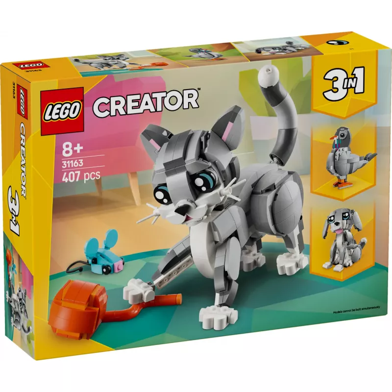 LEGO CREATOR 3 IN 1 31163 leikkisä kissa