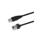 Newland CBL026U kaapelisovitin RJ-45 USB-A musta 2 m