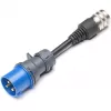 Turvadapteri JUICE CONNECTOR, CEE32 / 230V, yksivaiheinen (sininen, JUICE BOOSTER 2 -laitteelle)