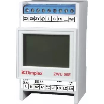 Lämmityksen lataussäädin Dimplex ZWU 06E universaali AC/DC (379030)