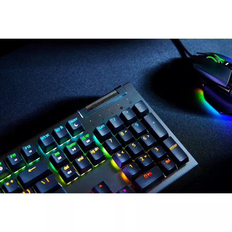 Razer BlackWidow V4 X -näppäimistö peli USB QWERTZ saksa musta