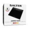 Salter 9207 BCFEU12 kompakti elektroninen henkilövaaka - musta