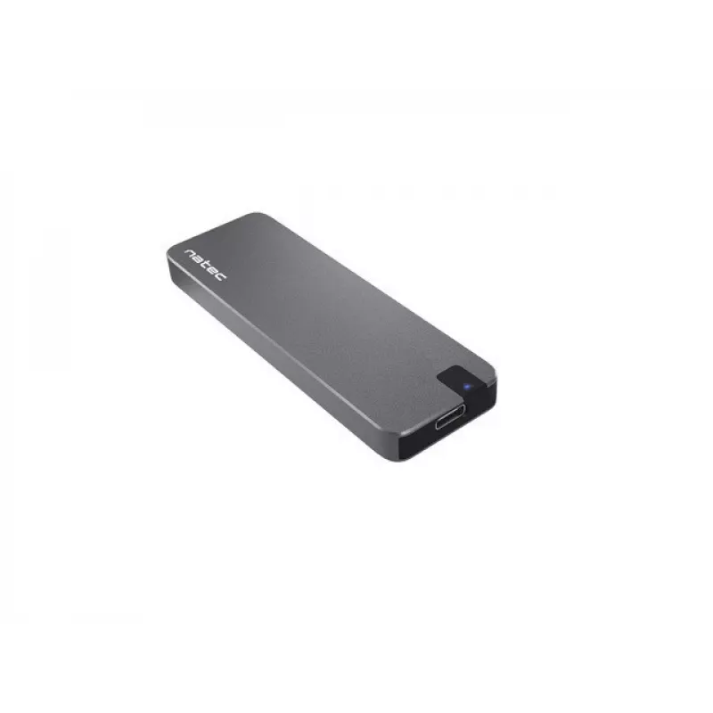 Natec Rhino NKZ-1953 M.2 NVMe SSD -kotelo, USB-C 3.2 Gen 2 10 Gbps, M.2 2230/2242/2260/2280, enintään 2 TB, alumiini