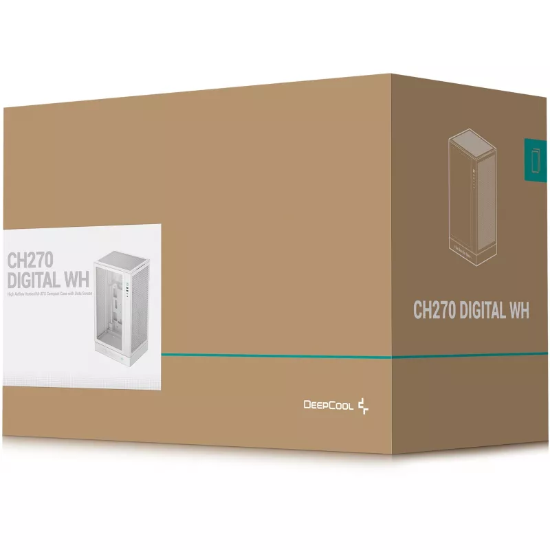 DeepCool CH270 WH kotelo (R-CH270-WHNDM0-G-1)