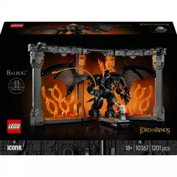 LEGO ICONS 10367 Taru sormusten herrasta: Balrog-kirjanurkkaus