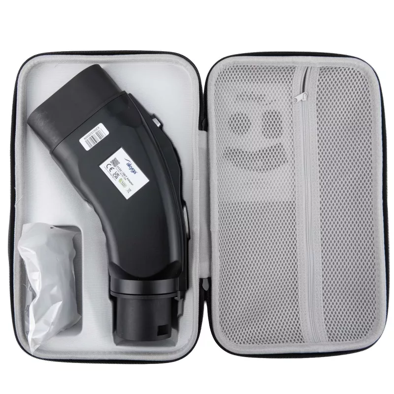 Akyga AK-SC-E20 CCS2–GB/T DC-latausadapteri 1000V 250A musta