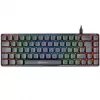 GAMIAC TKL69G SF -pelinäppäimistö, Kailh Blau – musta/harmaa