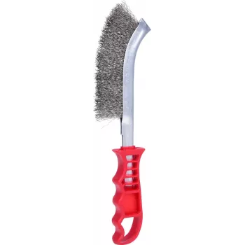 Teräsharja ks tools 201.2301, 250 mm, ruostumattomat harjakset