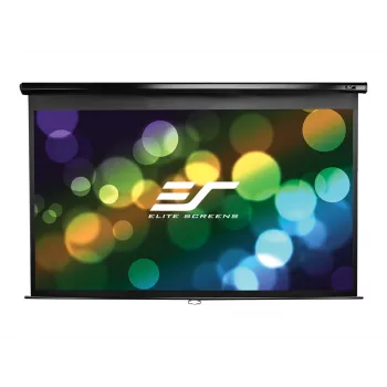 Elite Screens | Manual Series | M100XWH | halkaisija 100
