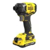 Stanley SFMCF820D2K iskuruuvinväännin 2900 kierr./min musta, keltainen