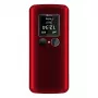 Flip-puhelin Beafon Fold 10 Silver Line punainen-hopea Dual SIM